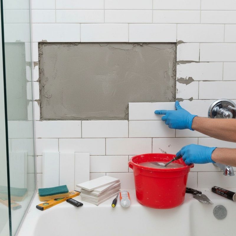 Bathroom Tile Repair in Conroe, TX