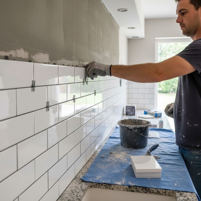 Mosaic Backsplash Installation in Wilmington, NC